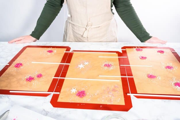 A close-up, detailed shot of sheets of manga pages being printed with soy-based ink on recycled paper in a modern printing facility. Focus is on the vibrant colors and sharp lines, emphasizing quality despite the eco-friendly materials.
