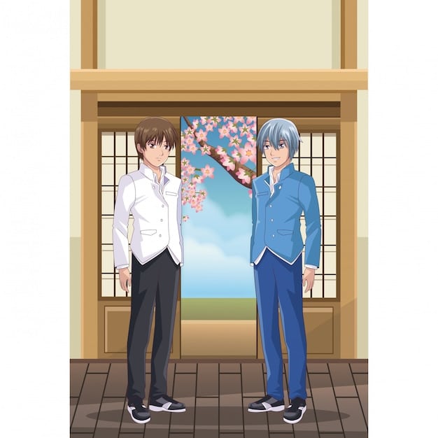 An illustrative panel from the Is manga, showcasing a scene where the two main characters are in a quiet, intimate moment, emphasizing their emotional connection and the detailed artwork style of Masakazu Katsura.