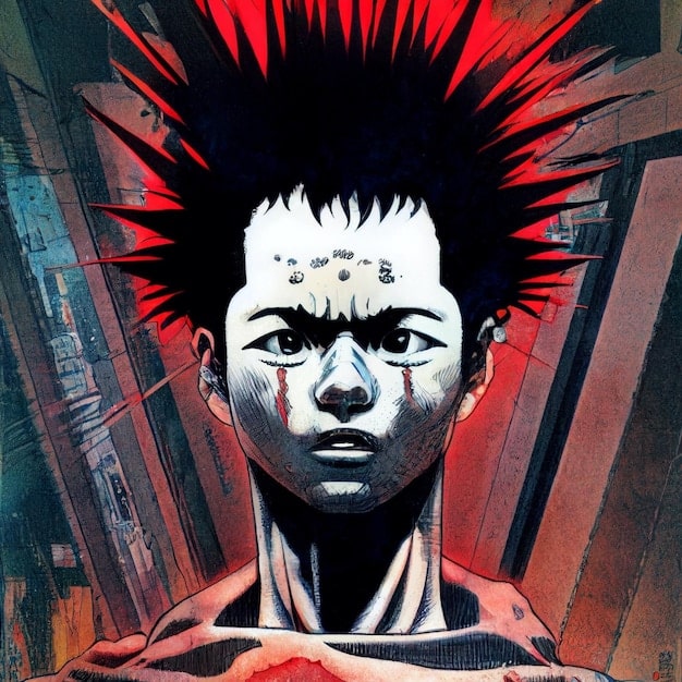 A close-up panel from the Jujutsu Kaisen manga, showcasing a tense battle scene between Yuji and a powerful curse. The panel highlights Akutami's dynamic art style and the intensity of the action.