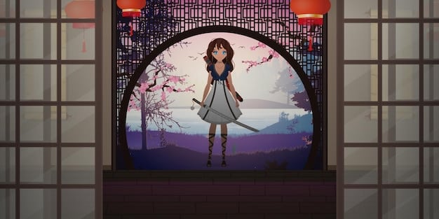 A close-up on a panel from a manga, showcasing intricate character designs, detailed backgrounds, and dynamic action lines. The image highlights the visual storytelling elements that a good review should analyze.