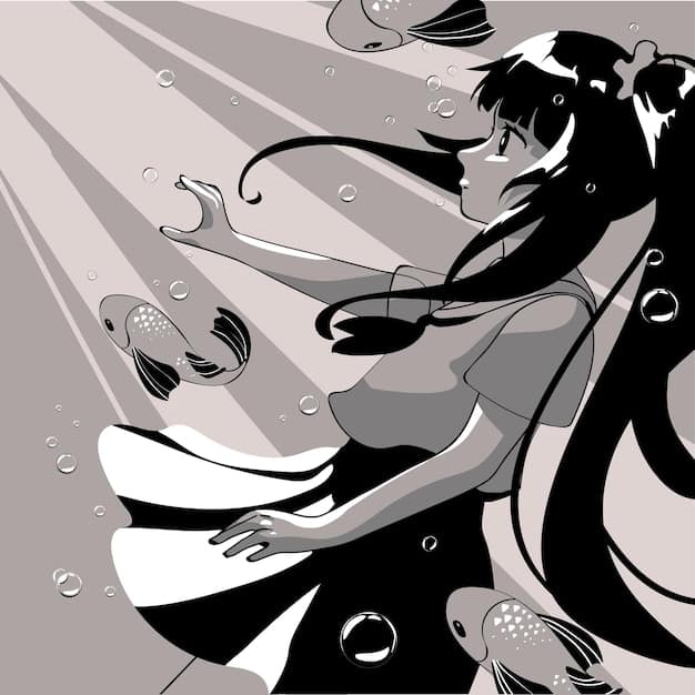 An visually appealing illustration that encapsulates the essence of pacing and storytelling in [Manga Title], with a focus on panels that demonstrate dynamic action and thought-provoking dialogue, enhancing the sense of movement and emotion.