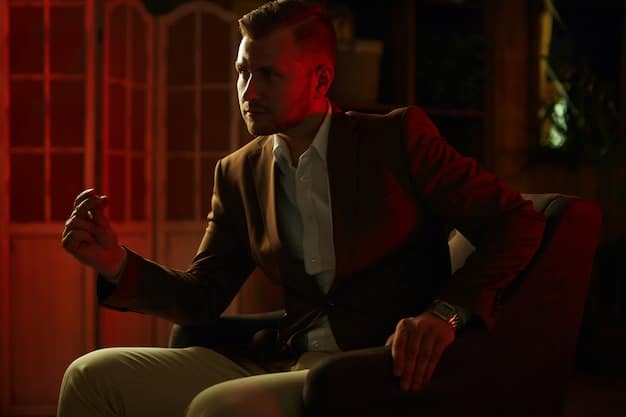 A still from a J-Drama showing a villain in a high-stakes business setting, looking confident and ambitious. The scene suggests a power struggle or a negotiation where the antagonist is clearly in control.