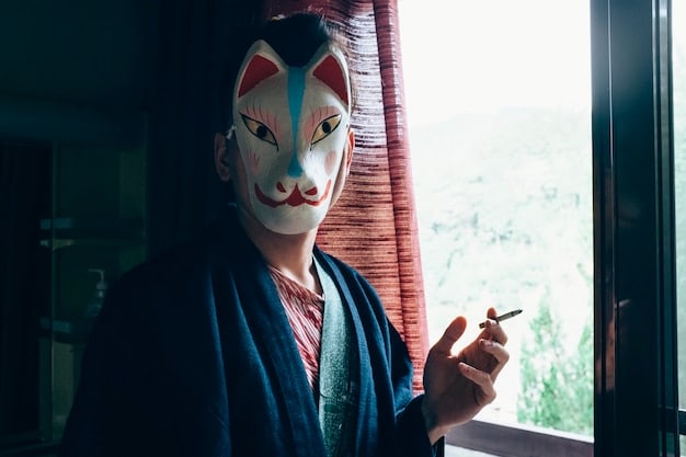 A still from a popular J-drama featuring a character interacting with a classic Japanese Yokai or spirit. The scene should showcase the visual representation of traditional folklore in a modern setting, emphasizing the Yokai's unique design.