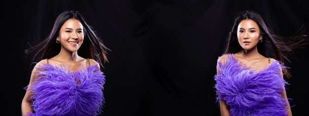 A split image comparing a J-Pop idol performing energetically on stage with a serious and intense character portrayal in a J-Drama. The image highlights the contrasting personas and the challenge of transitioning between the two.