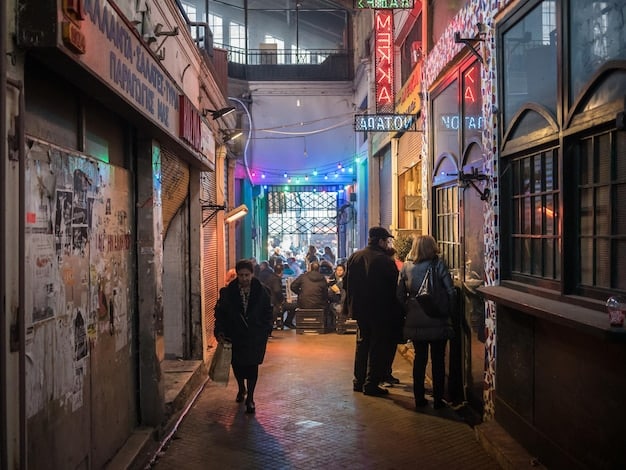A bustling street scene in Tokyo, showcasing vibrant city life with neon lights, traditional shops, and people in both modern and traditional clothing, creating a dynamic and immersive cultural experience.