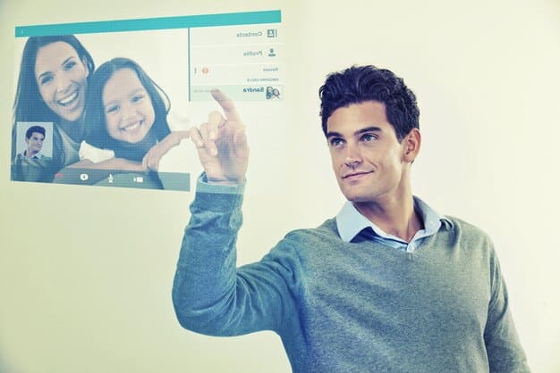 A split-screen showing a human content moderator on one side and an AI content moderation system on the other. The image highlights both human review and automated technology working together to address content moderation.