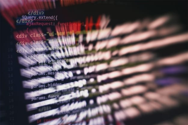 A close-up of a computer screen showcasing lines of complex code related to machine learning algorithms. The code is partially overlaid with visualizations of data clusters representing different viewer preferences and content categories. The image emphasizes the intricate technical foundation of AI-driven recommendation systems.