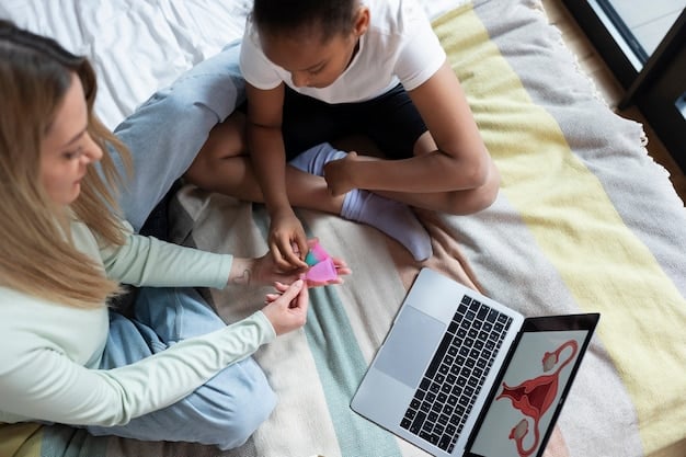 A parent reviewing a detailed usage report from a streaming service, showing their child's viewing history and time spent streaming.