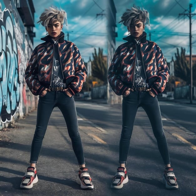 A comparison image showing a digital character's original footwear design side-by-side with a real-life cosplay shoe that closely replicates the design, highlighting details such as color, shape, and embellishments.